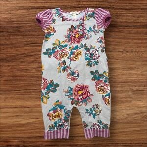 Matilda Jane Big Impressions Floral Romper Size 18:24 Months